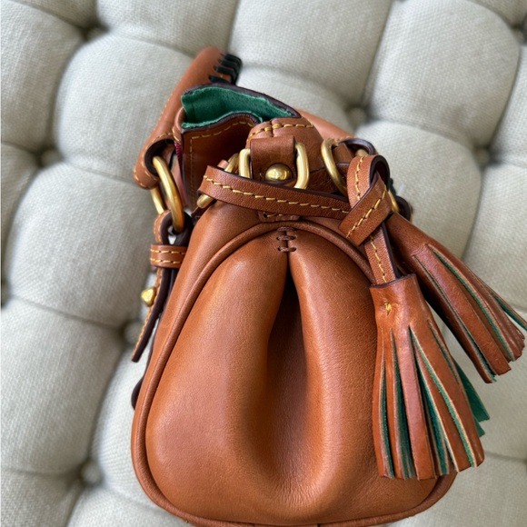 NWT Dooney & Bourke Nano Florentine Satchel in Natural - Picture 14 of 16